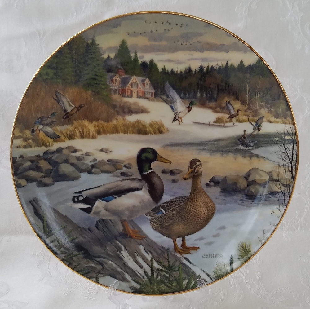 Vintage Knowles Bart Jerner Art Ceramics Plate